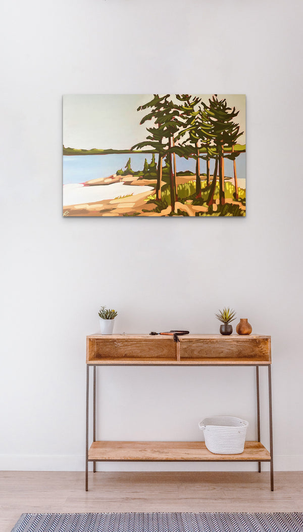 Meet Me At The Pines by Patricia Clemmens in situ