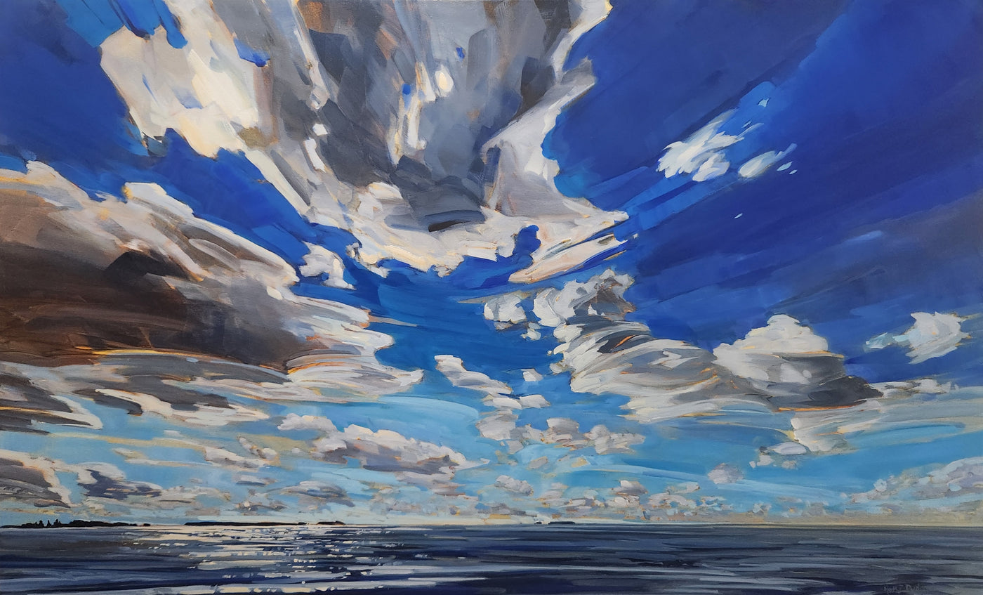 Day on the Water: Georgian Bay — painting by Holly Dyrland