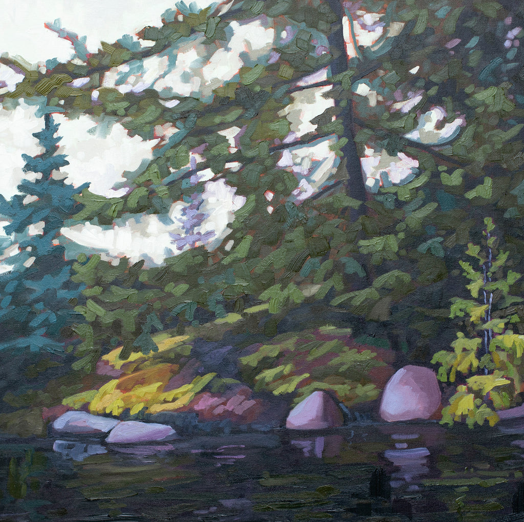 Everything Still Remains The Same, Algonquin Park, Tea Lake by Kerry Walford