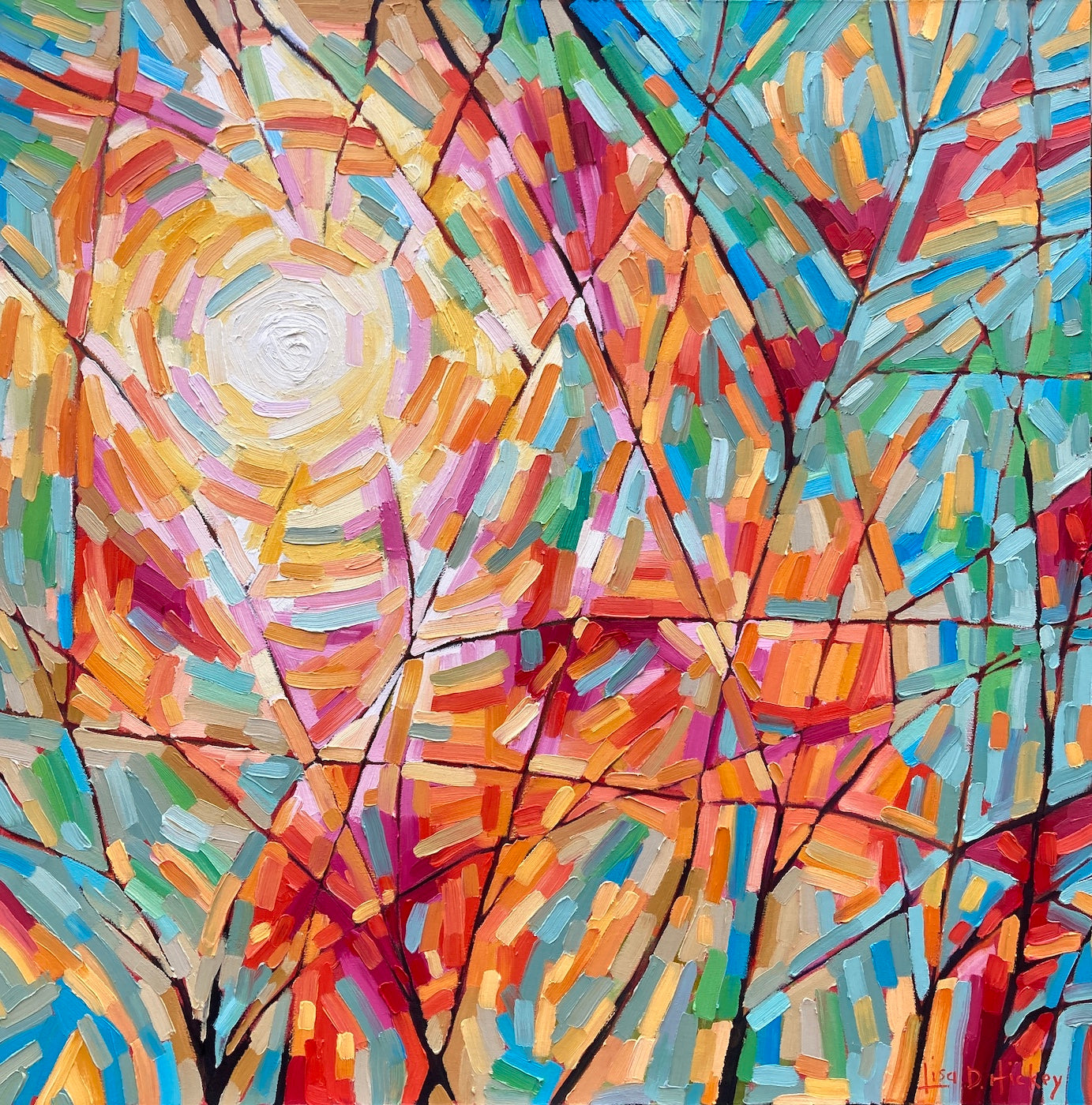 It’s Just That Simple — painting by Lisa D. Hickey