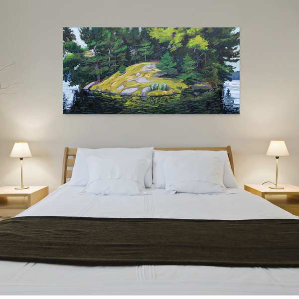 Mossy Island by Kerry Walford in situ