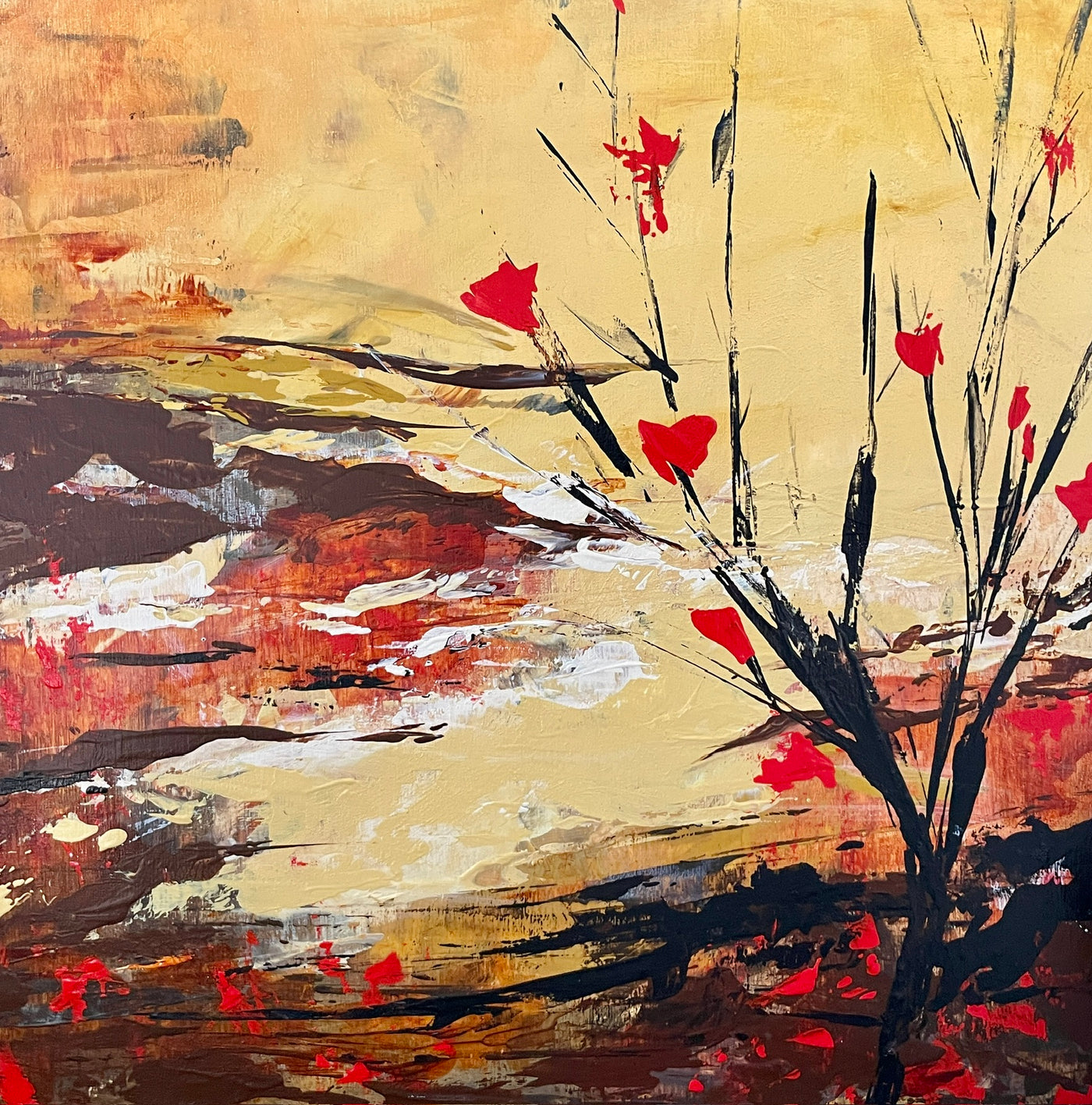 Within the Woods — painting by Catherine Cadieux