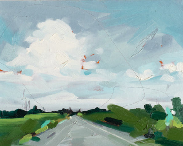 A World Away — painting by Joanna Gresik