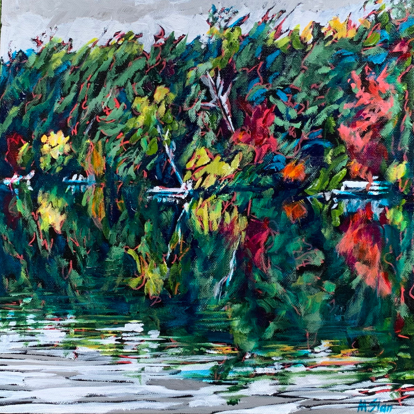 Algonquin Mood — painting by Miriam Slan
