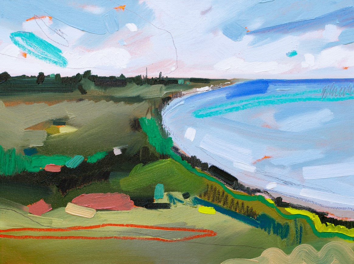 Bay Horizon — painting by Joanna Gresik