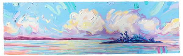 Clouds on the Bay by Sarah Carlson