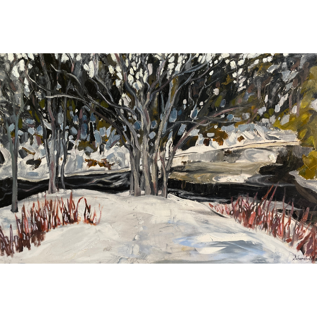 Cedars on the Far Shore by Liz Schamehorn