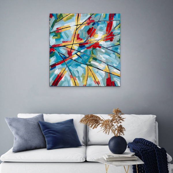 Electric Sky by Lisa D. Hickey in situ