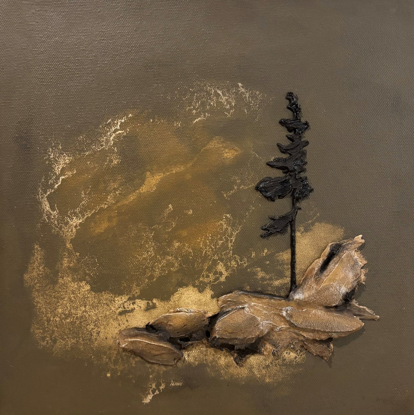 Ember Skies — painting by Candace Louise