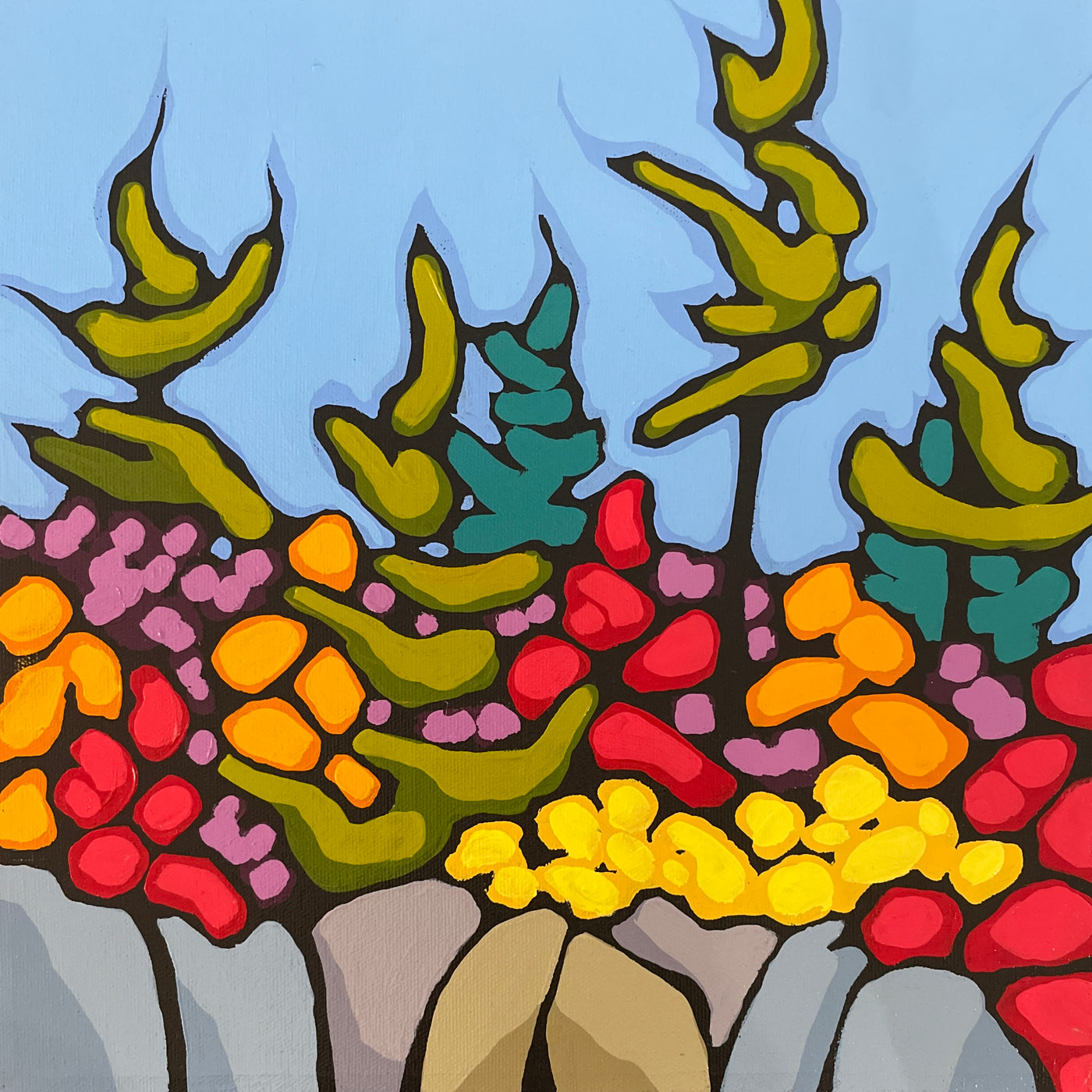 Four Sisters — painting by Lori Meeboer