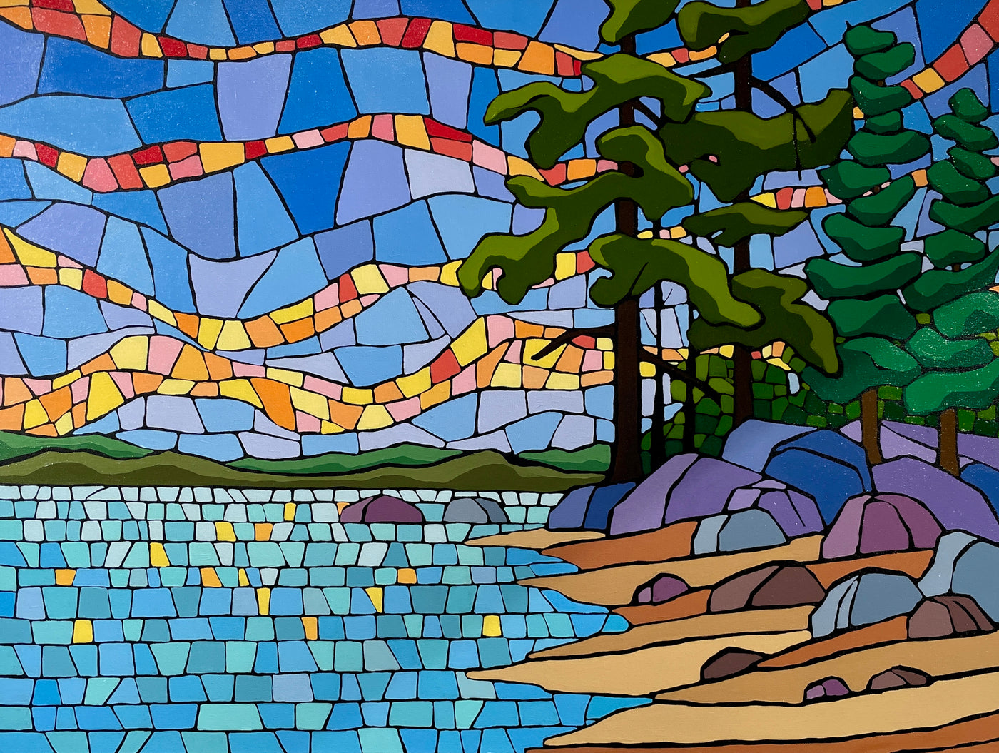 Where Sunset Finds Me. — painting by Lori Meeboer