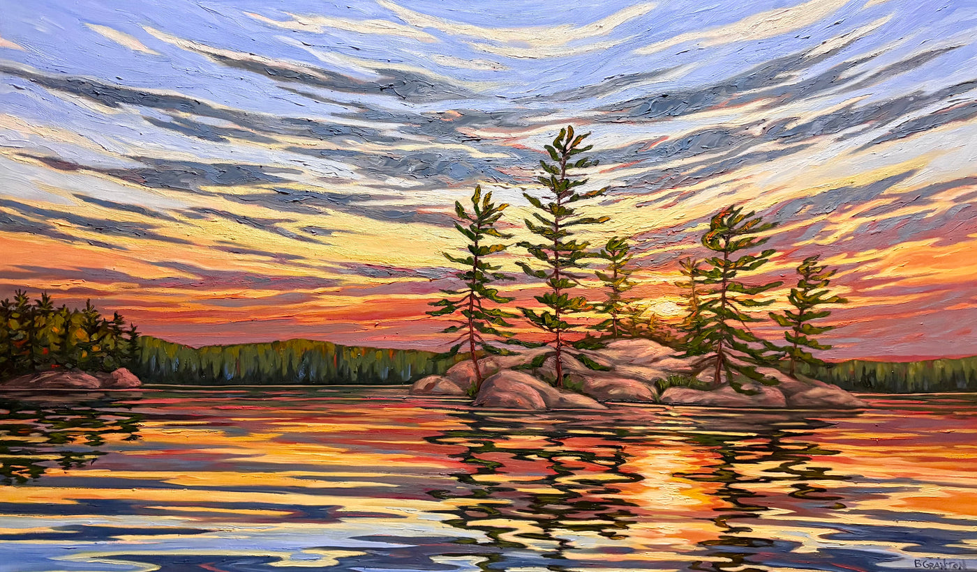 Sunset Serenade — painting by Brigitte Granton