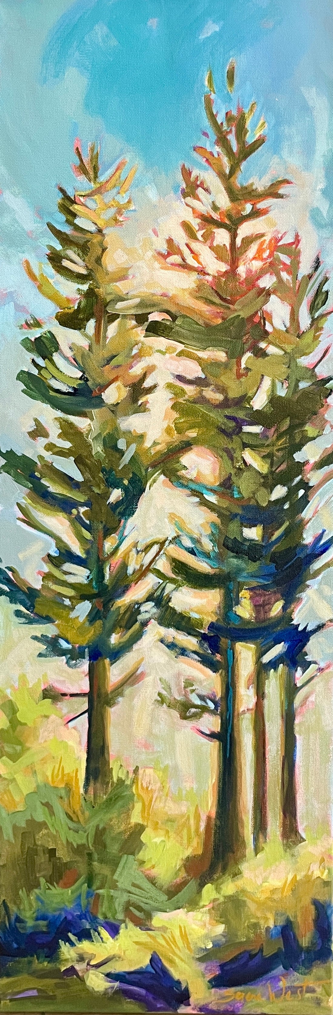 The Way Light Moves — painting by Serena West