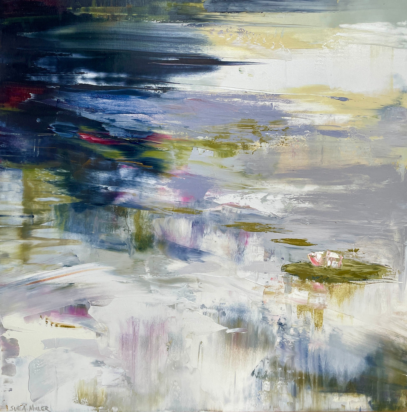 Silent Flow — painting by Sue A. Miller