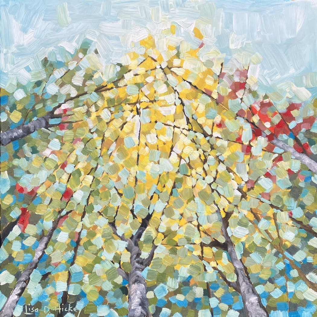 Autumn Glow — painting by Lisa D. Hickey