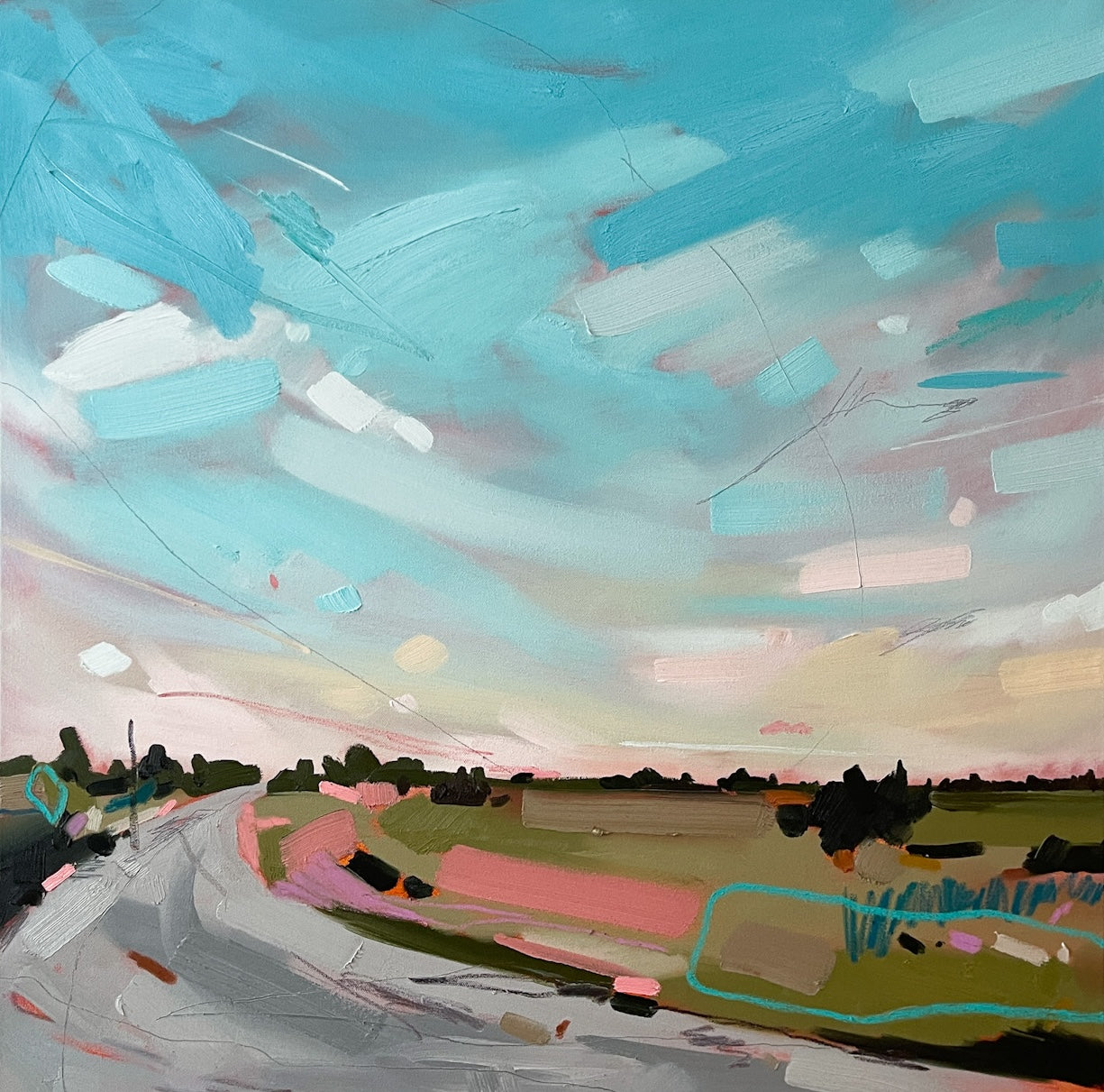 Twilight's Journey — painting by Joanna Gresik