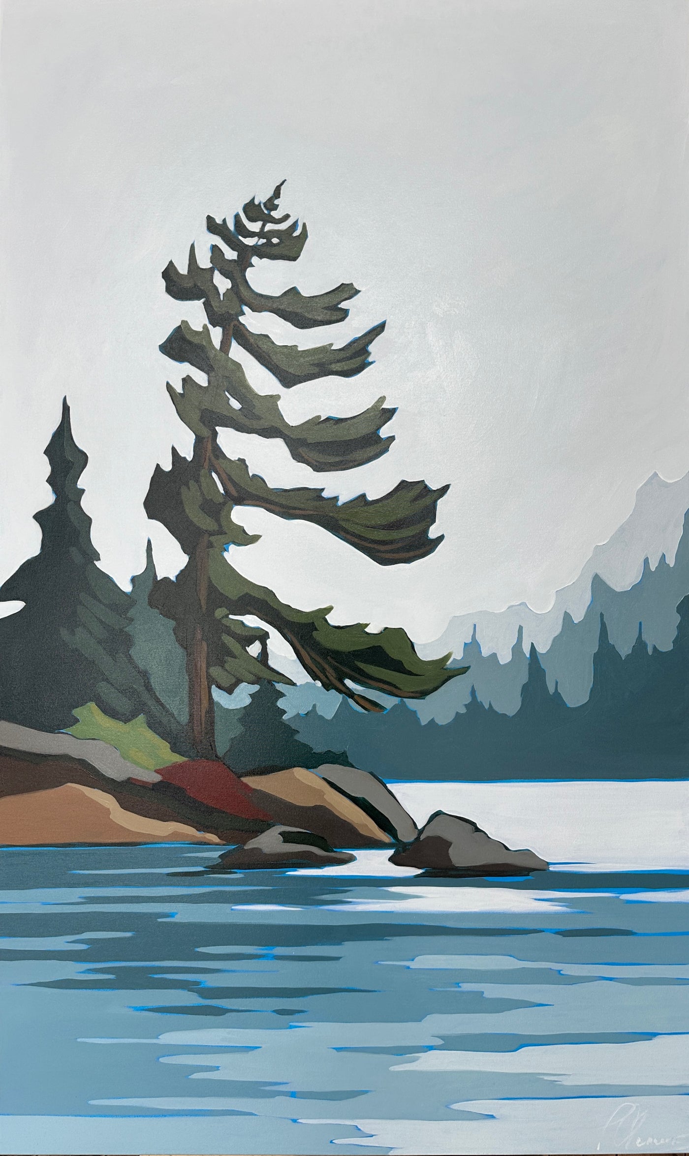 On Guard For Thee — painting by Patricia Clemmens