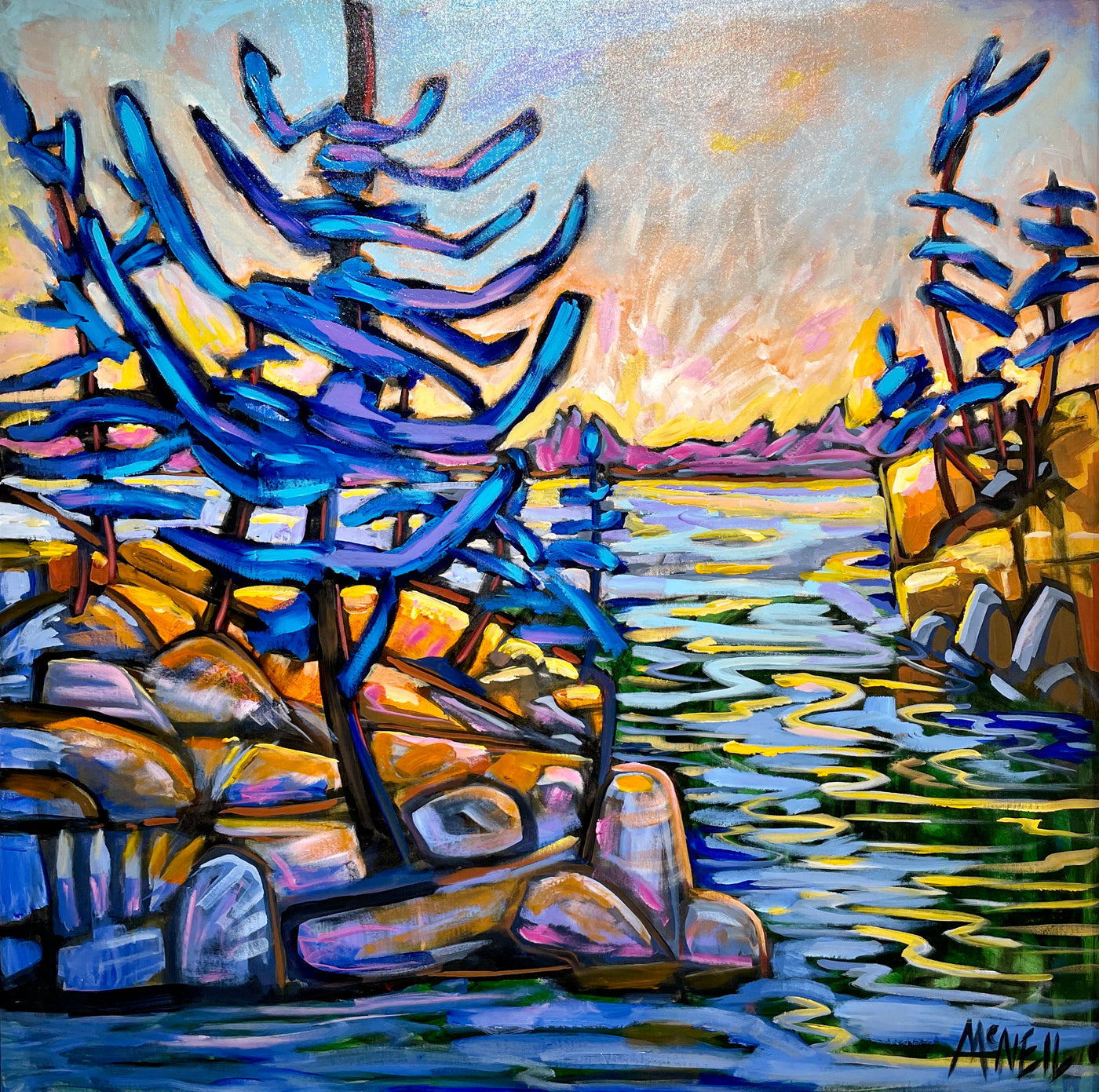 All This Love — painting by Maureen McNeil