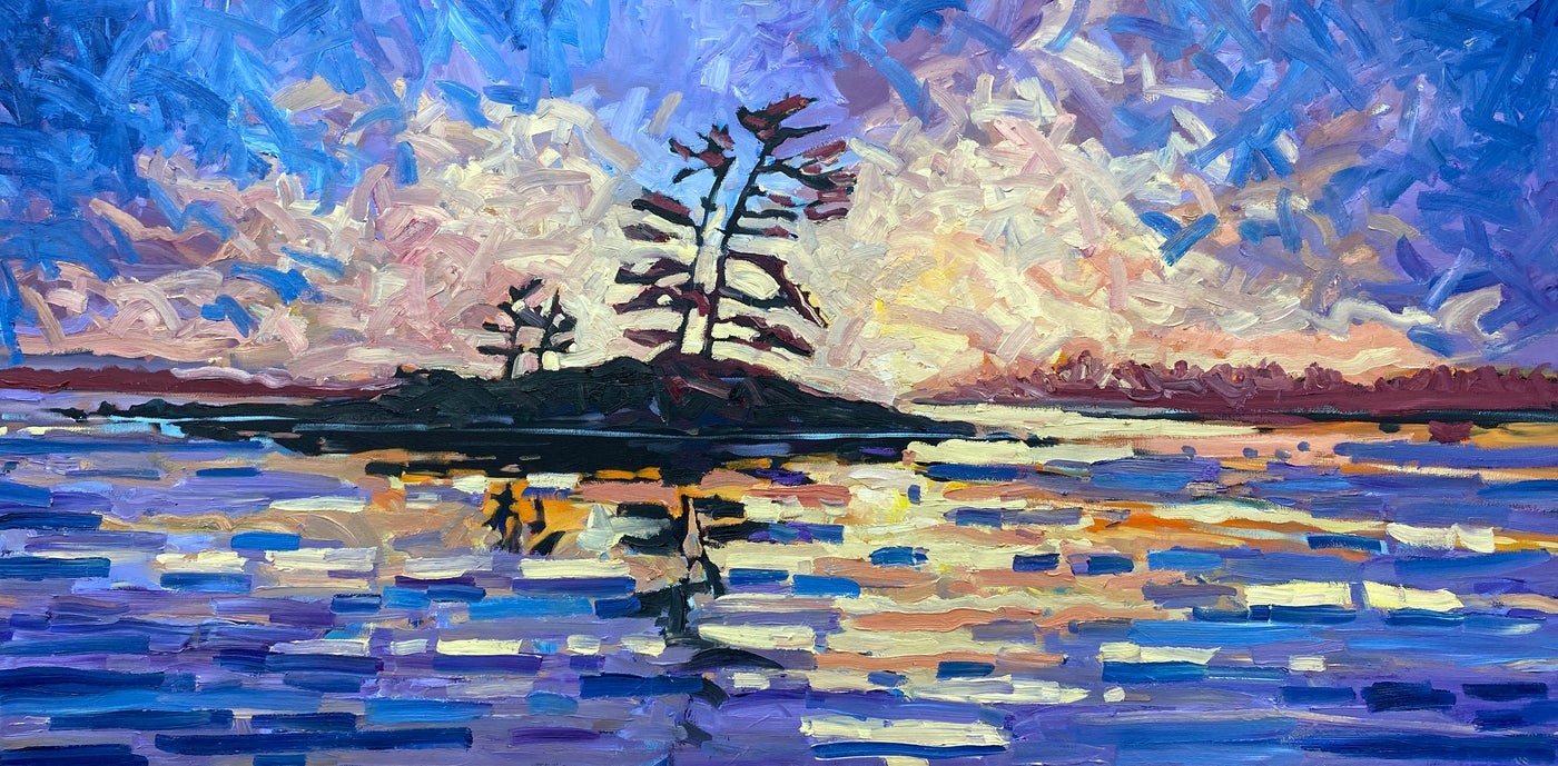 Solice Island — painting by David Carmichael