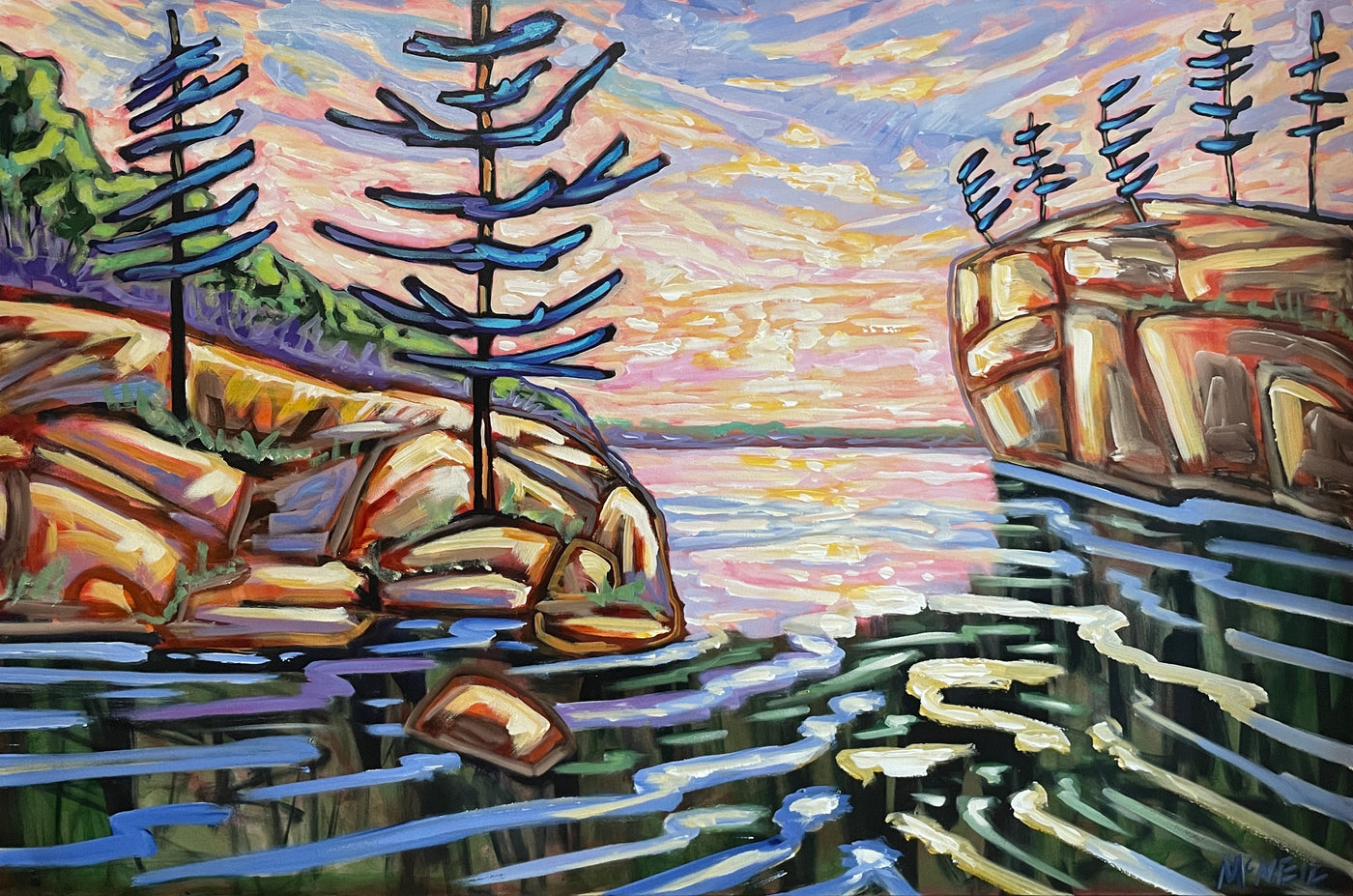 Peace of Mind 5 — painting by Maureen McNeil