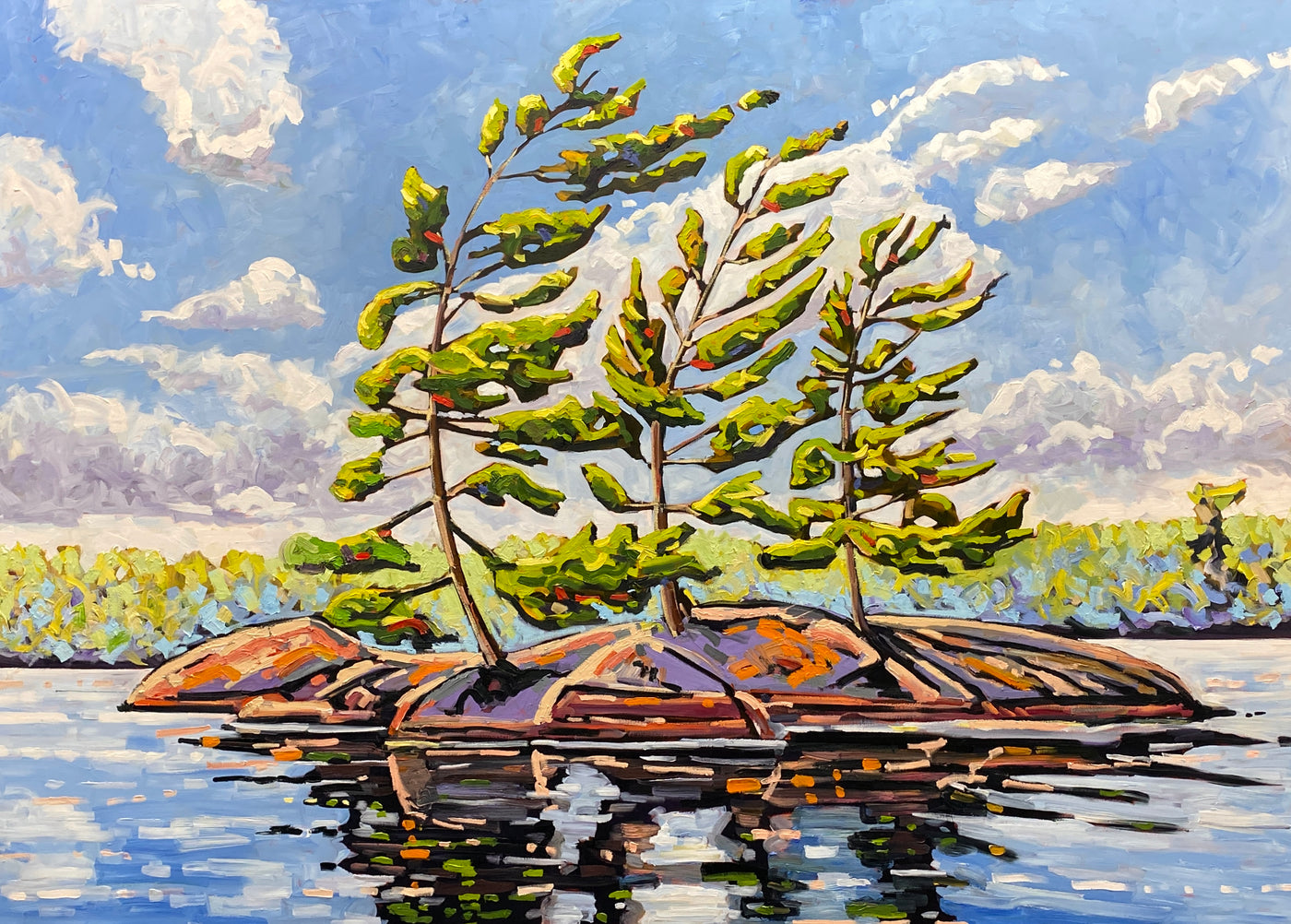 Three Jacks — painting by David Carmichael