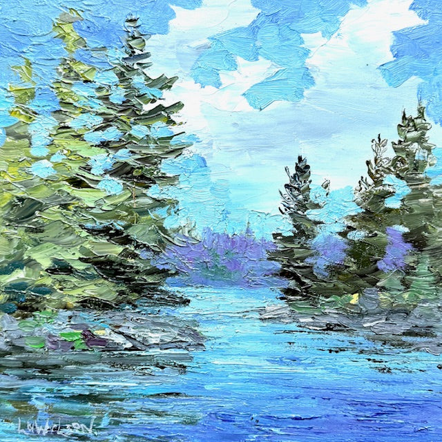 Serenity — painting by Lloyd Wilson