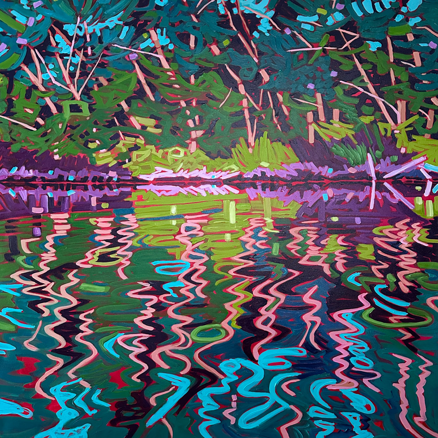 I’m Excited To Go Back Next Year — painting by Tracy Bultje