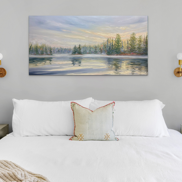 Reflecting Peace by Brigitte Granton in situ