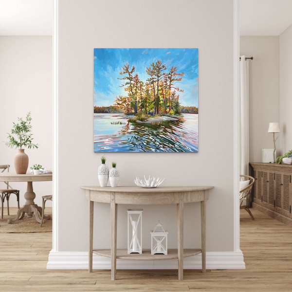 Through Still Waters by Serena West in situ