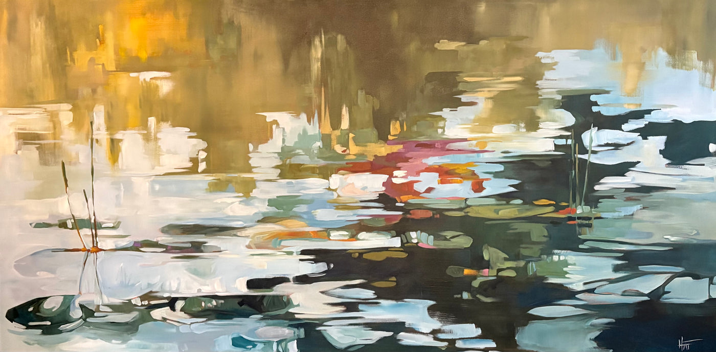 In the Weeds — painting by Holly Ann Friesen