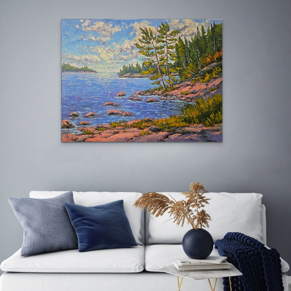 The Granite Slope on Georgian Bay