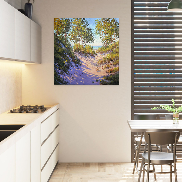 Shadows on Sandbanks Path