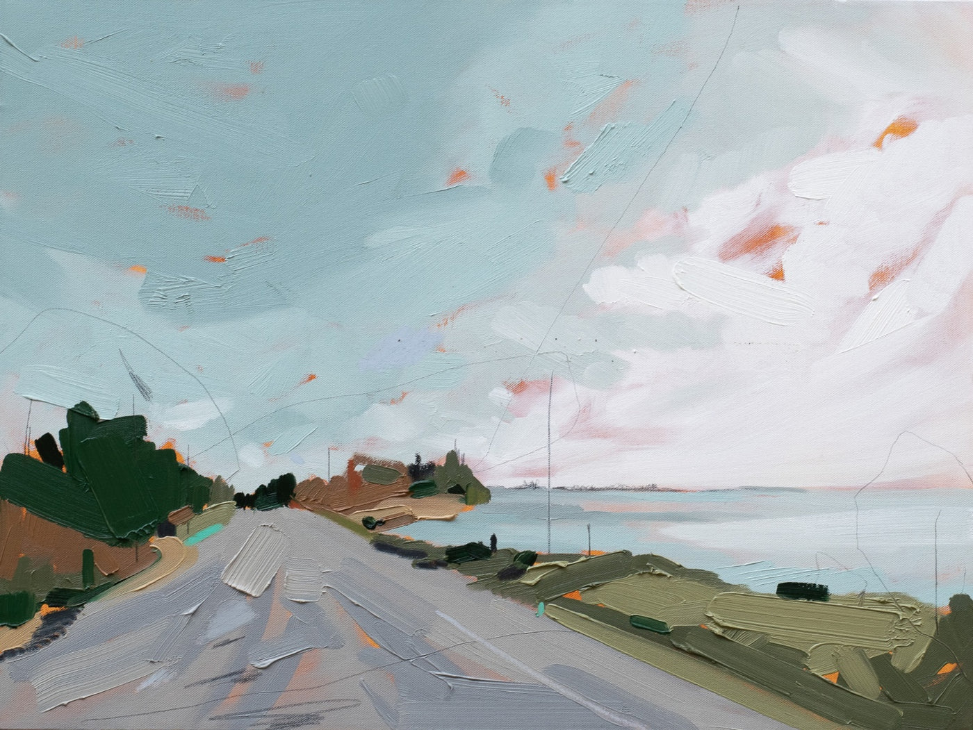 Lakeland — painting by Joanna Gresik