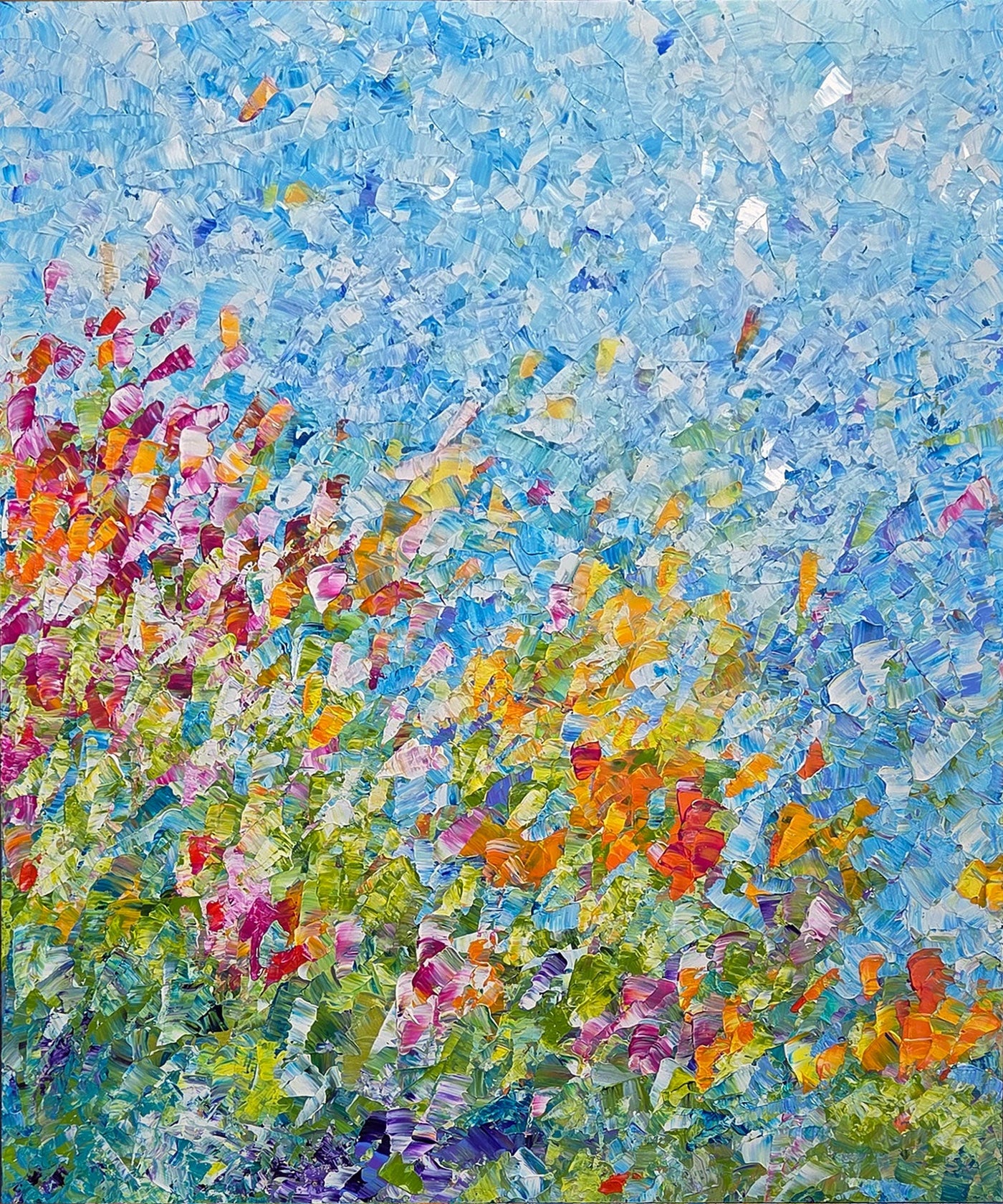 Springtime Symphony — painting by Kate Taylor