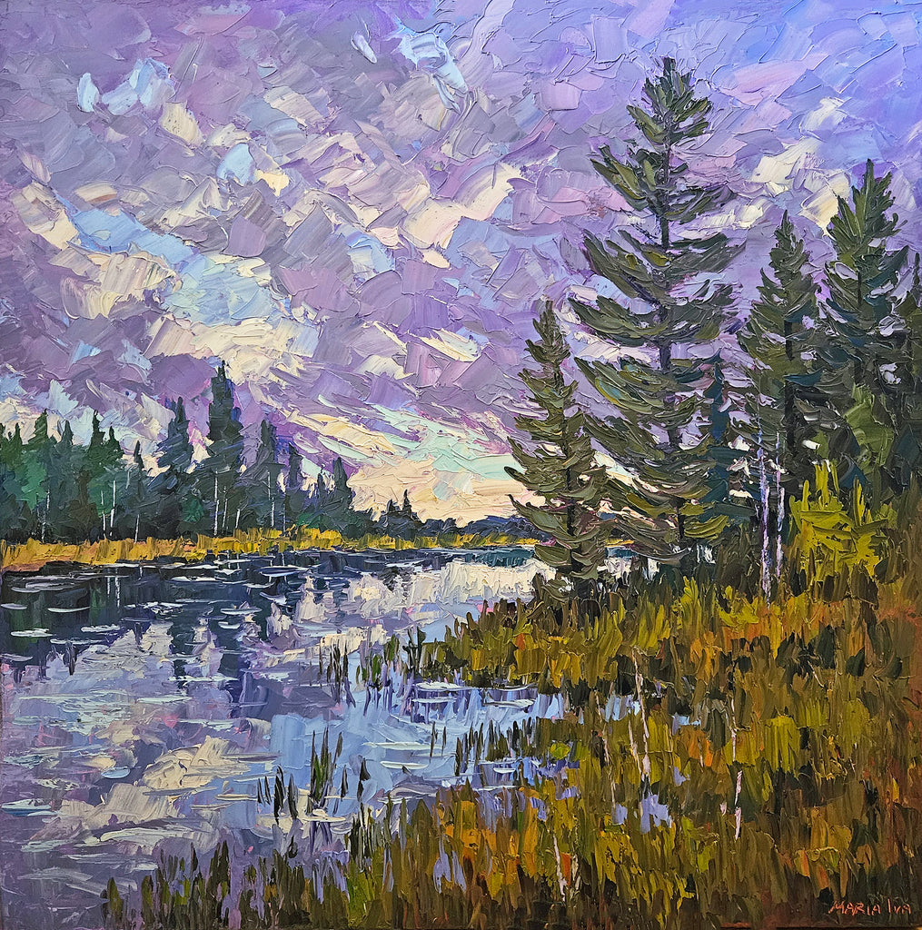 Storm Clouds Over the Marsh