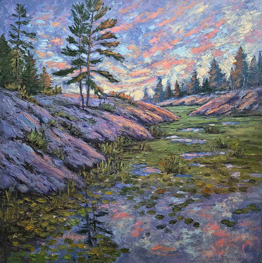 Twilight in the Marsh