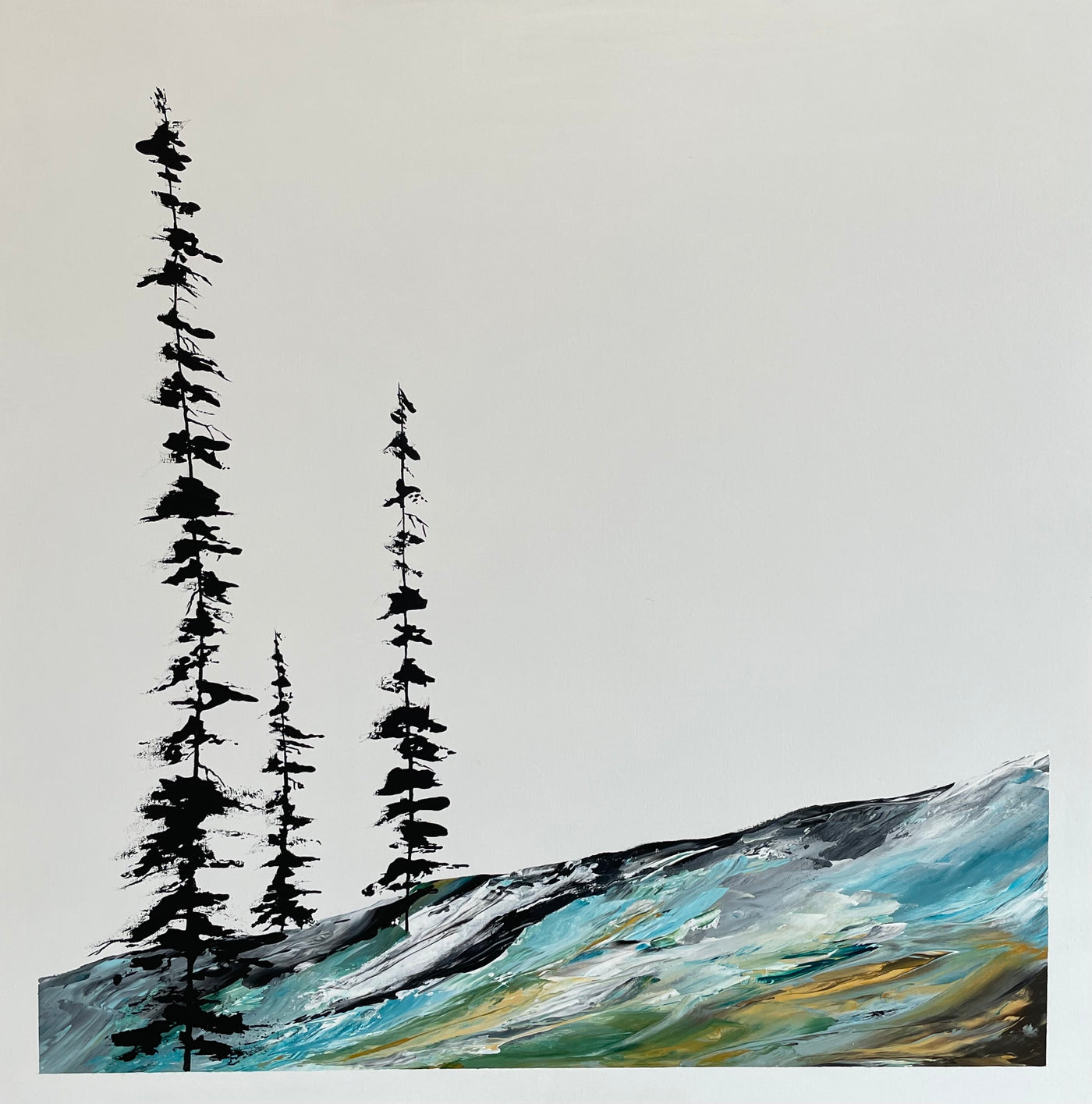Parental Guidance — painting by Catherine Cadieux