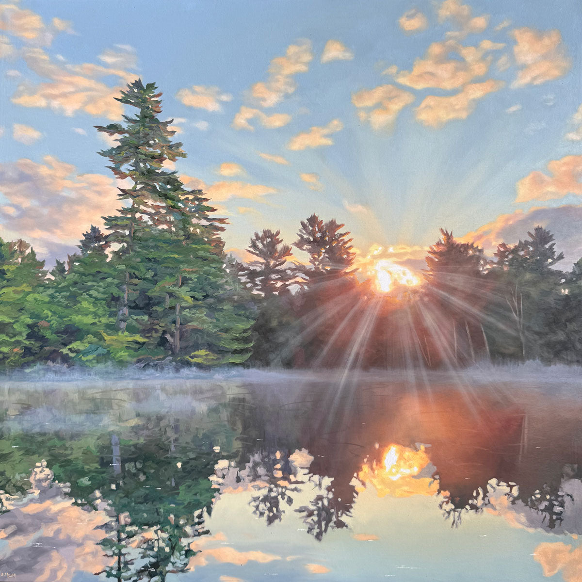 Rise and Shine — painting by Sue Miller