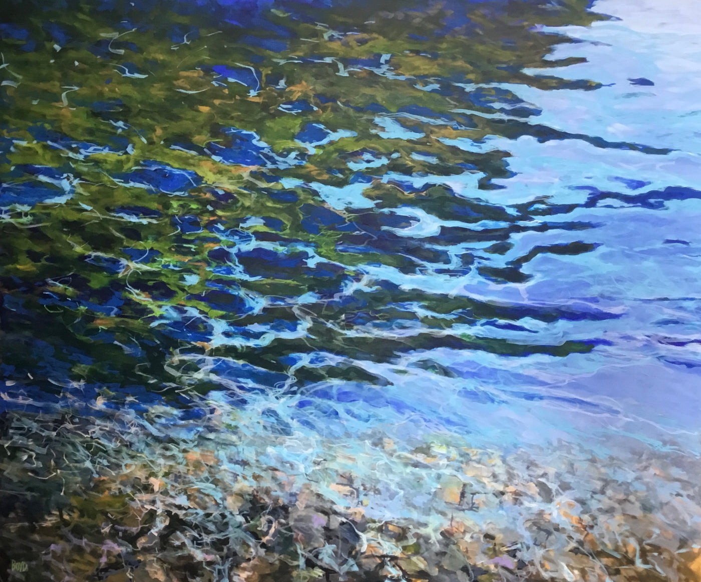 Sparkle and Shine — painting by Cathy Boyd
