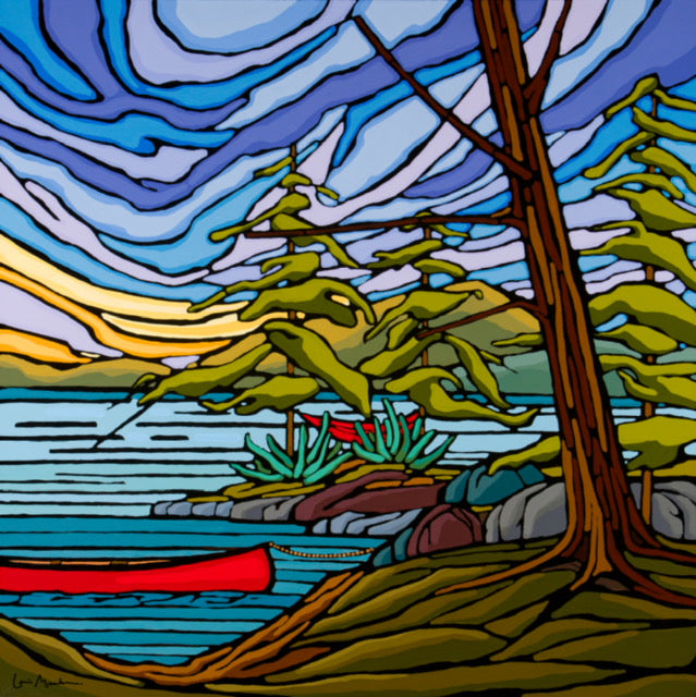 Summer Vacation Starts Now — painting by Lori Meeboer