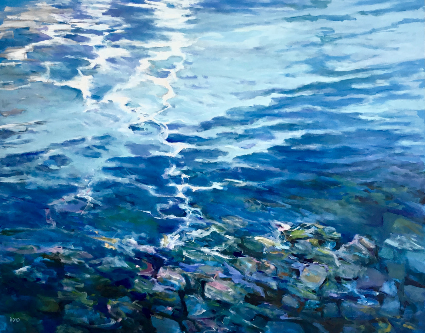Sweet Reverie — painting by Cathy Boyd