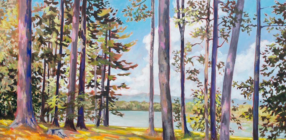 The Calm Within — painting by Serena West