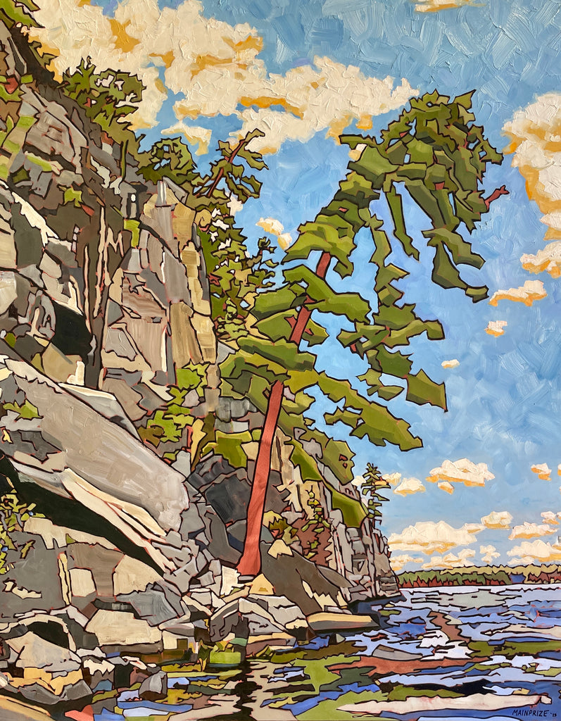 The Cliffs at Rock Lake by Craig Mainprize