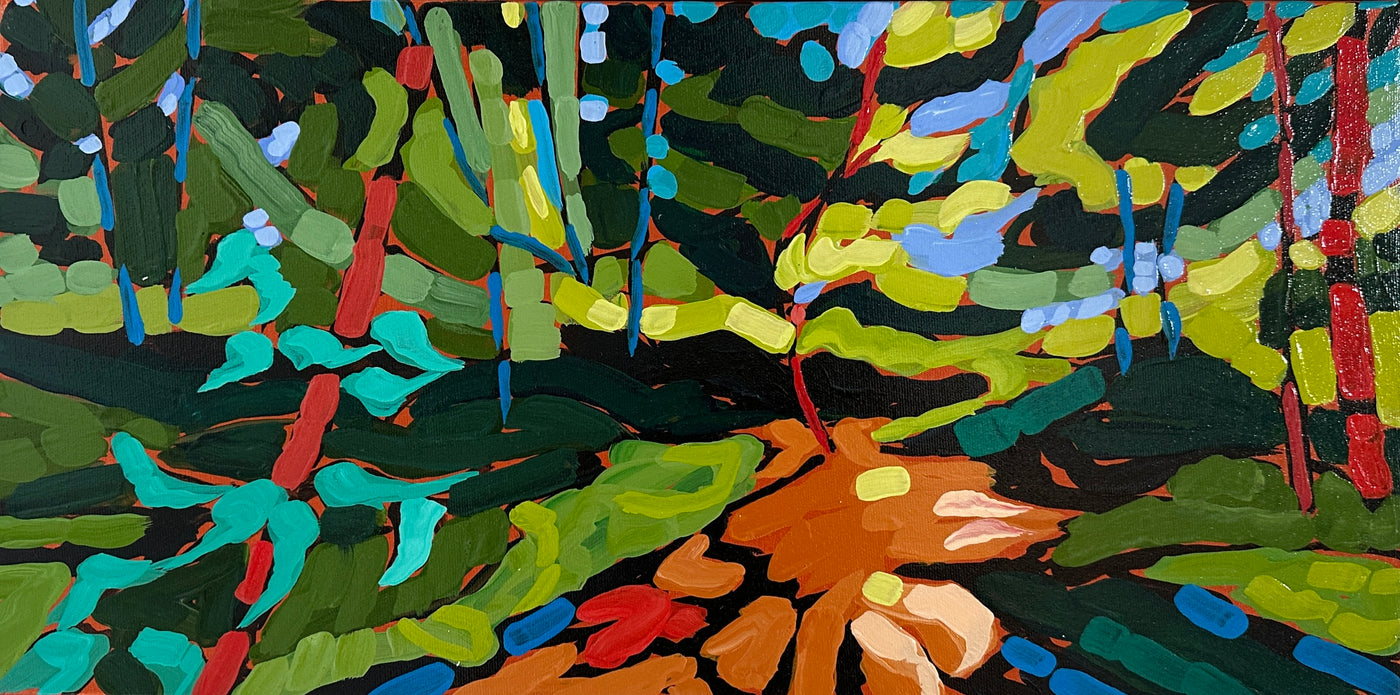 Mind Your Path — painting by Tracy Bultje