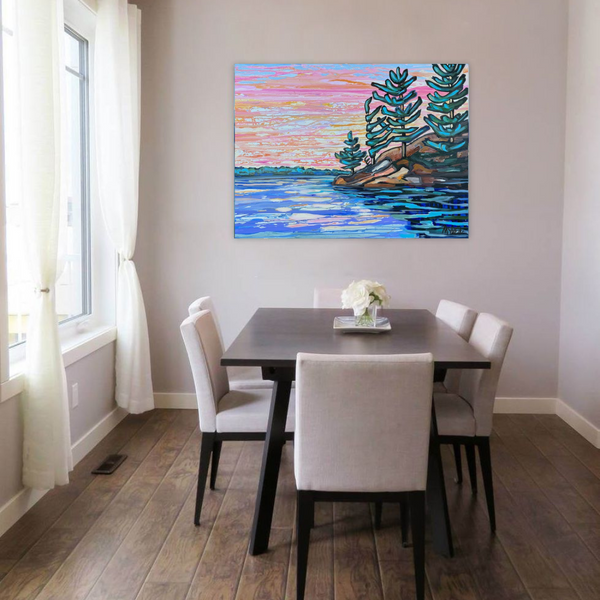 Westshore Bounty by Maureen McNeil in situ