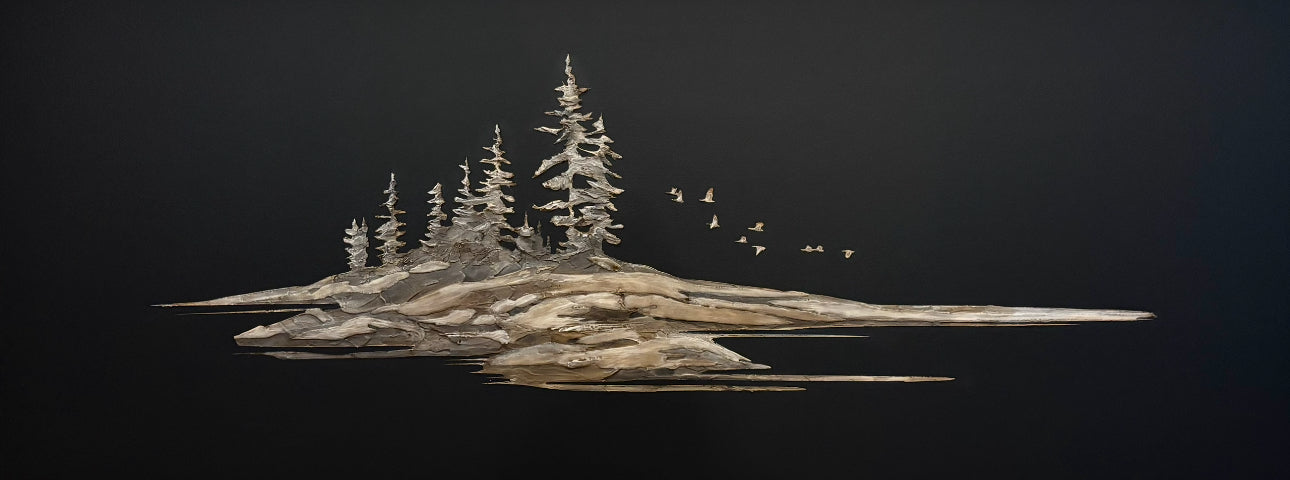 Whispers Of The North — painting by Candace Louise