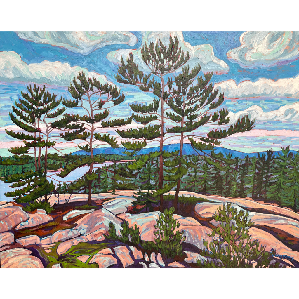 White Pine Lookout by Nancy Yanaky