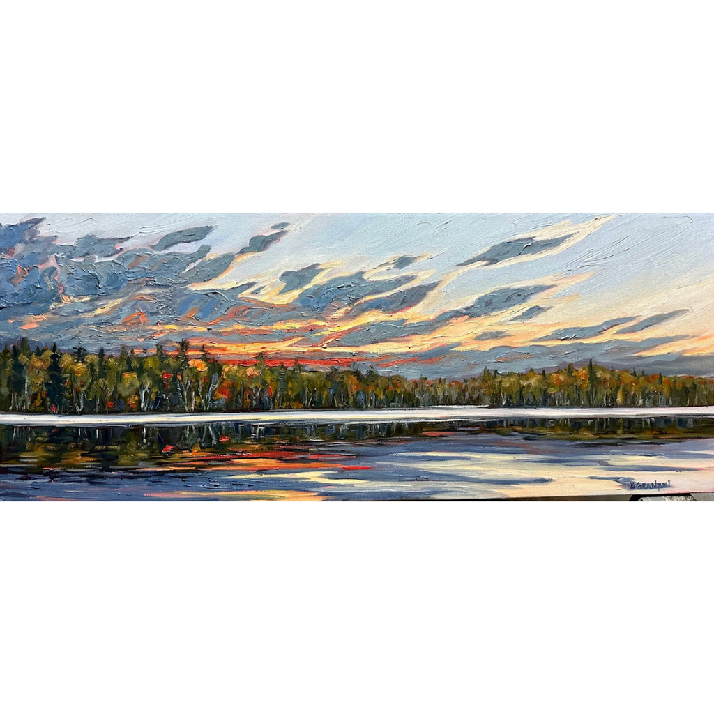 Shoreline Clouds - Mary Lake