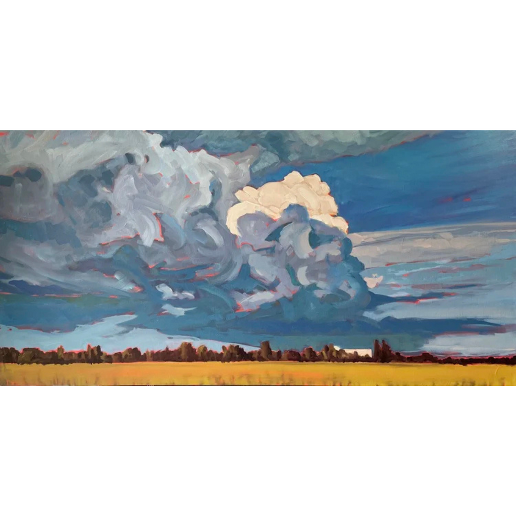Clouds over Yellow Fields
