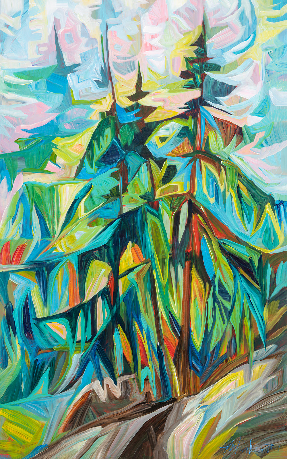 Best Friends Forever — painting by Julia Veenstra